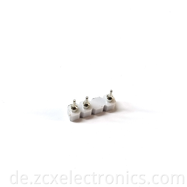 2.54 White Plugged Female Connectors